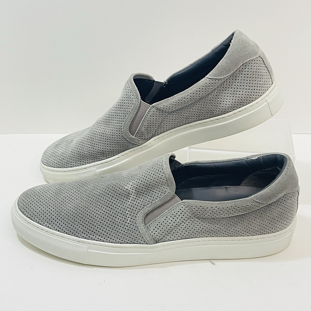To Boot New York Casual Loafers Mens Size 12 Gray Suede Shoes